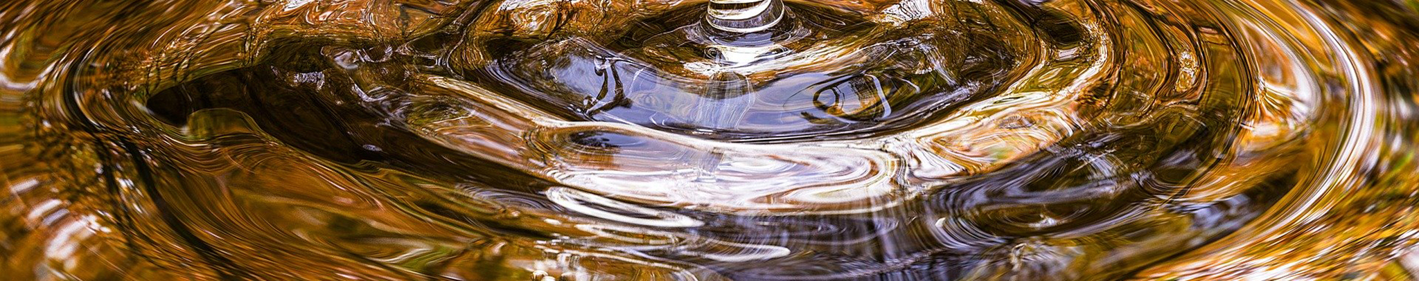 Gota sobre el río